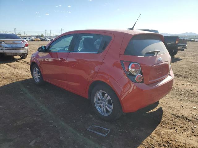 1G1JC6SH6D4191139 - 2013 CHEVROLET SONIC LT RED photo 2