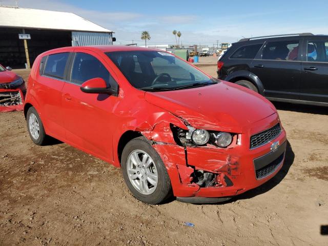 1G1JC6SH6D4191139 - 2013 CHEVROLET SONIC LT RED photo 4