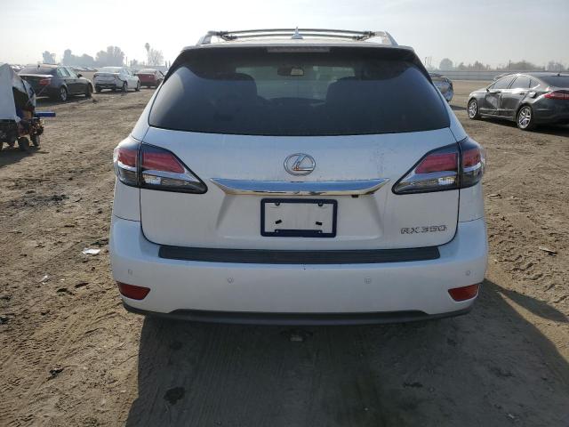 2T2ZK1BA1DC104369 - 2013 LEXUS RX 350 WHITE photo 6