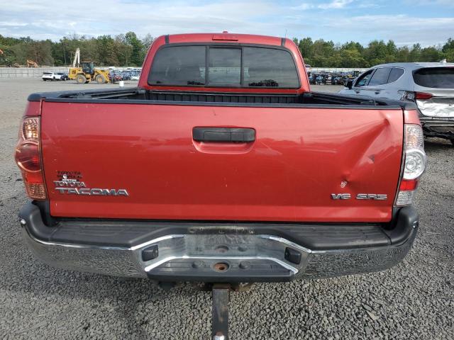 5TEUU4EN1AZ740434 - 2010 TOYOTA TACOMA ACCESS CAB RED photo 6