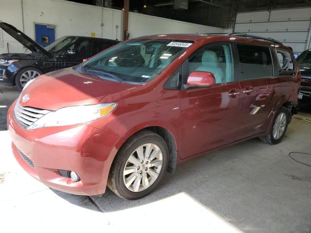 2016 TOYOTA SIENNA XLE, 
