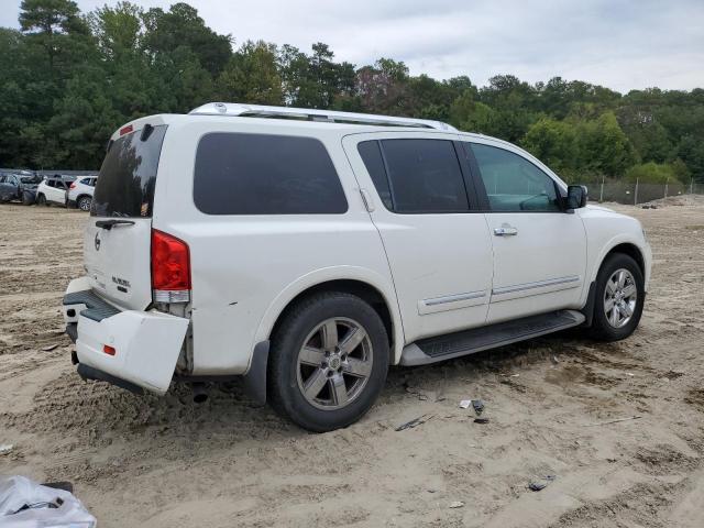 5N1BA0NF8AN608643 - 2010 NISSAN ARMADA PLATINUM WHITE photo 3