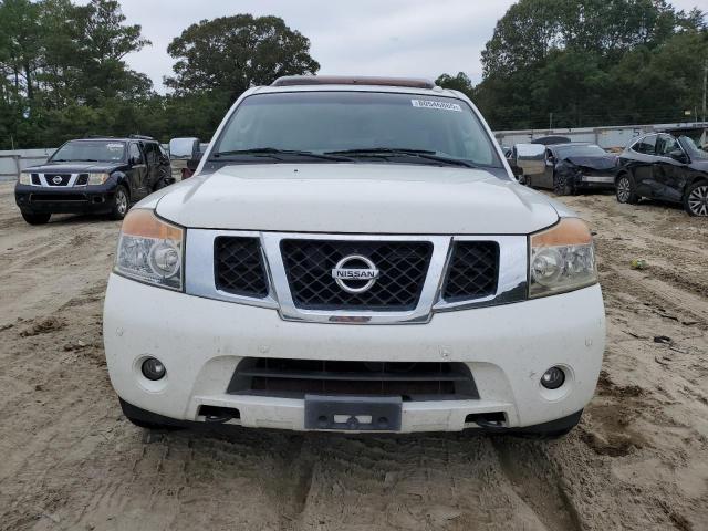 5N1BA0NF8AN608643 - 2010 NISSAN ARMADA PLATINUM WHITE photo 5