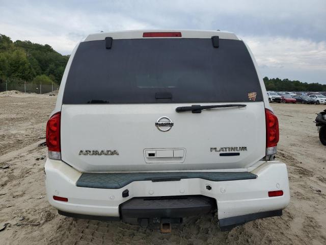5N1BA0NF8AN608643 - 2010 NISSAN ARMADA PLATINUM WHITE photo 6