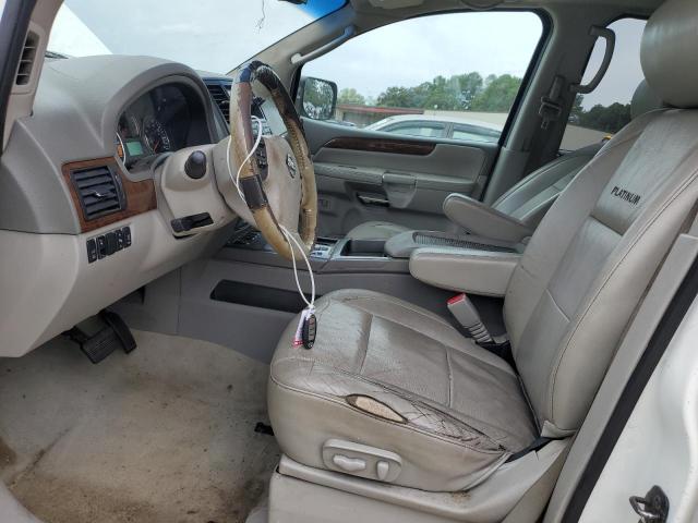 5N1BA0NF8AN608643 - 2010 NISSAN ARMADA PLATINUM WHITE photo 7