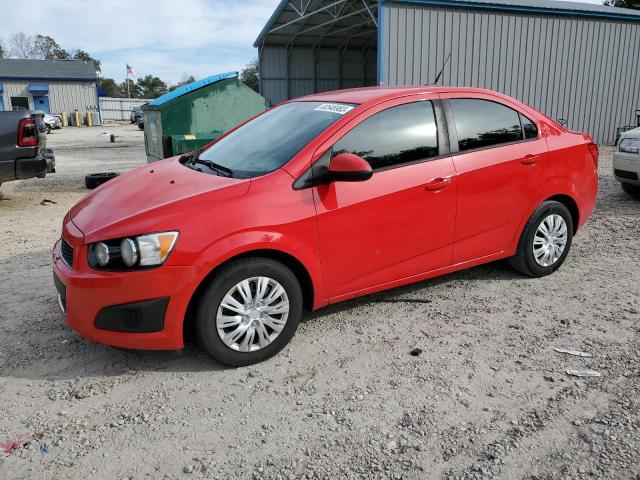 1G1JA5SH1E4219544 - 2014 CHEVROLET SONIC LS RED photo 1
