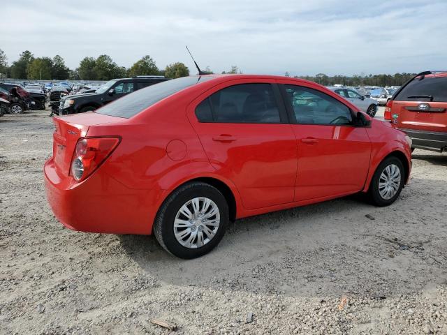 1G1JA5SH1E4219544 - 2014 CHEVROLET SONIC LS RED photo 3