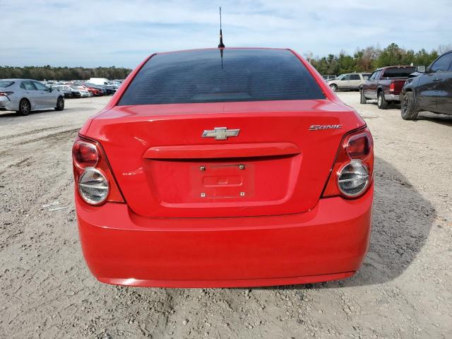 1G1JA5SH1E4219544 - 2014 CHEVROLET SONIC LS RED photo 6