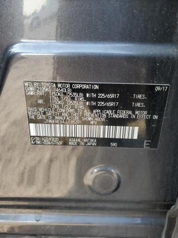 JTMBFREV4JJ185391 - 2018 TOYOTA RAV4 LE CHARCOAL photo 13