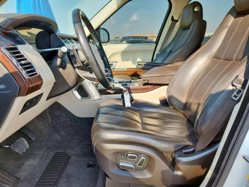 SALGS2VF2FA243242 - 2015 LAND ROVER RANGE ROVE HSE WHITE photo 7