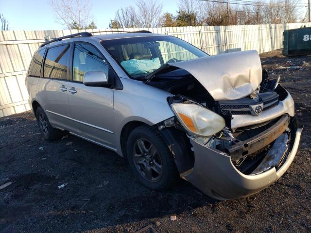 5TDZA22C74S188431 - 2004 TOYOTA SIENNA XLE SILVER photo 4