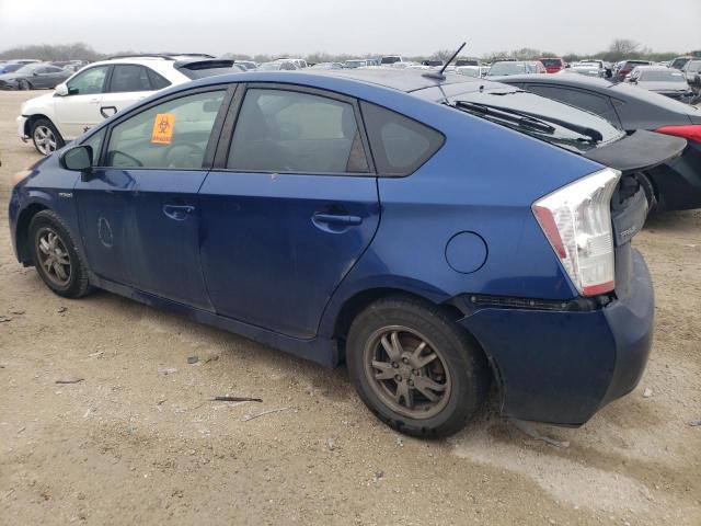 JTDKN3DU8A0018336 - 2010 TOYOTA PRIUS BLUE photo 2