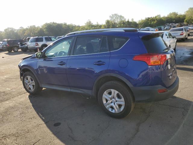2T3BFREV4FW398897 - 2015 TOYOTA RAV4 LE BLUE photo 2
