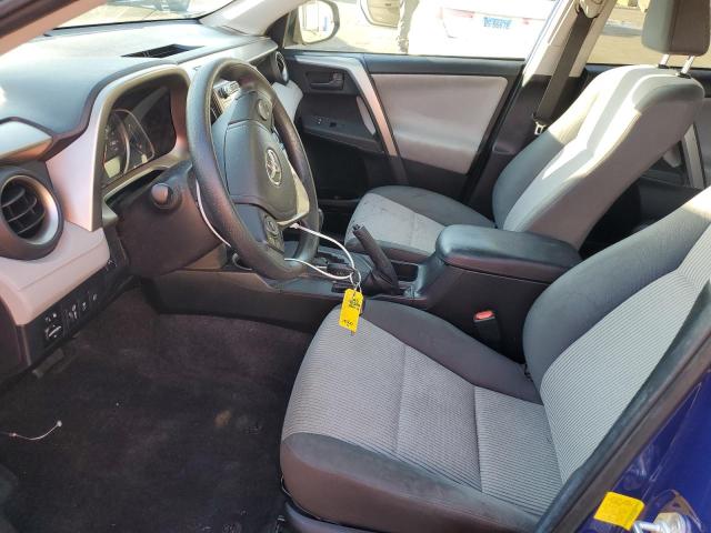 2T3BFREV4FW398897 - 2015 TOYOTA RAV4 LE BLUE photo 7
