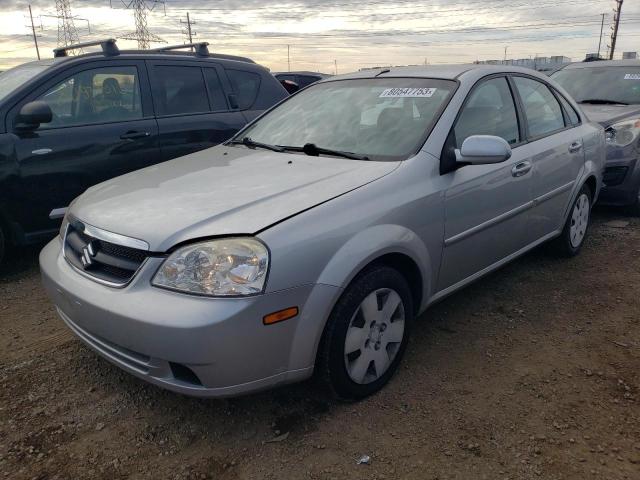 KL5JD56Z08K808446 - 2008 SUZUKI FORENZA BASE SILVER photo 1