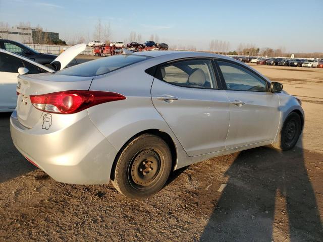 5NPDH4AE0DH334291 - 2013 HYUNDAI ELANTRA GLS SILVER photo 3