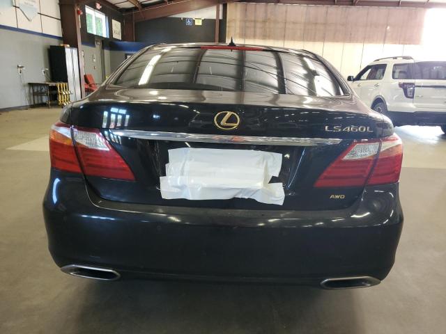 JTHDL1EFXC5004266 - 2012 LEXUS LS 460L BLACK photo 6