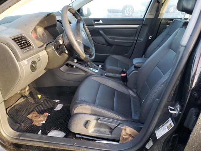 3VWEG71K37M053368 - 2007 VOLKSWAGEN JETTA WOLFSBURG 黑色 照片 7