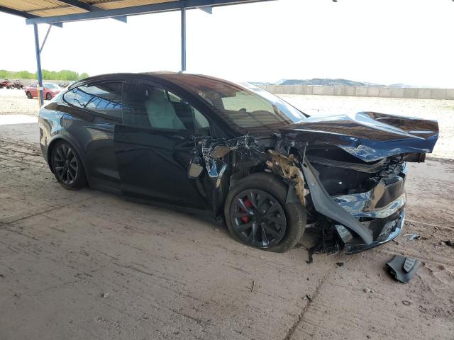 7SAXCBE61RF435903 - 2024 TESLA MODEL X أسود صورة 4