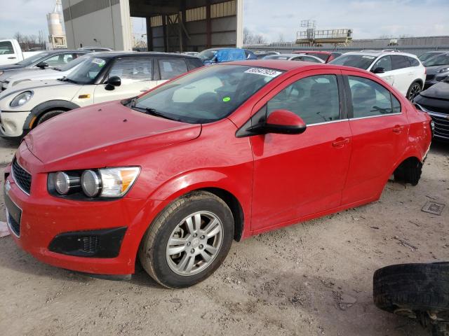 1G1JC5SH7D4155793 - 2013 CHEVROLET SONIC LT RED photo 1