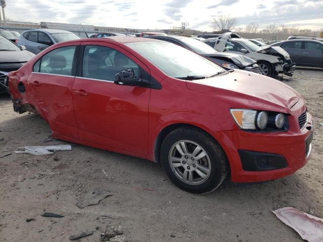 1G1JC5SH7D4155793 - 2013 CHEVROLET SONIC LT RED photo 4