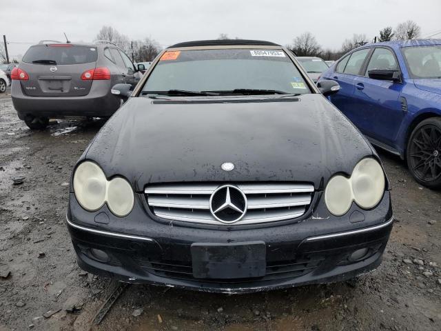 WDBTK56F27F211125 - 2007 MERCEDES-BENZ CLK 350 BLACK photo 5