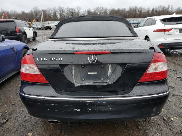 WDBTK56F27F211125 - 2007 MERCEDES-BENZ CLK 350 BLACK photo 6