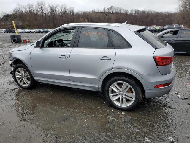 WA1ECCFS5HR006711 - 2017 AUDI Q3 PREMIUM SILVER photo 2