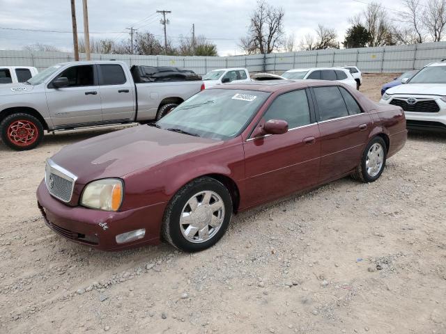 1G6KF5791YU286781 - 2000 CADILLAC DEVILLE DTS MAROON photo 1