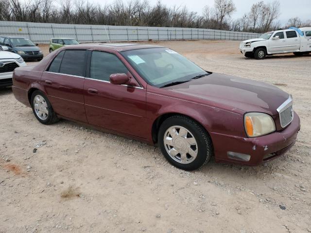 1G6KF5791YU286781 - 2000 CADILLAC DEVILLE DTS MAROON photo 4