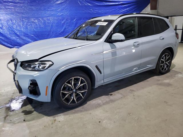 5UX53DP04N9M44574 - 2022 BMW X3 XDRIVE30I GRAY photo 1