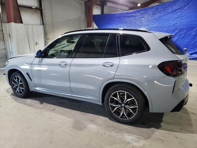 5UX53DP04N9M44574 - 2022 BMW X3 XDRIVE30I GRAY photo 2