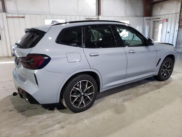 5UX53DP04N9M44574 - 2022 BMW X3 XDRIVE30I GRAY photo 3