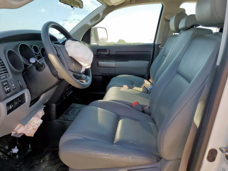 5TFUW5F13DX315708 - 2013 TOYOTA TUNDRA DOUBLE CAB SR5 WHITE photo 7