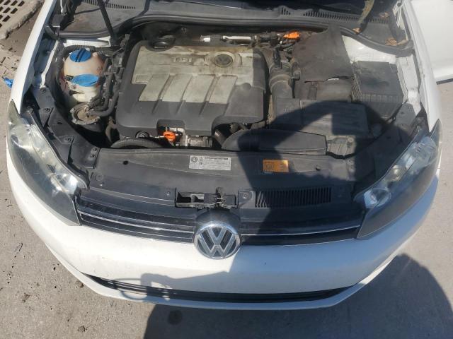 3VWPL7AJ8CM670156 - 2012 VOLKSWAGEN JETTA TDI WHITE photo 11