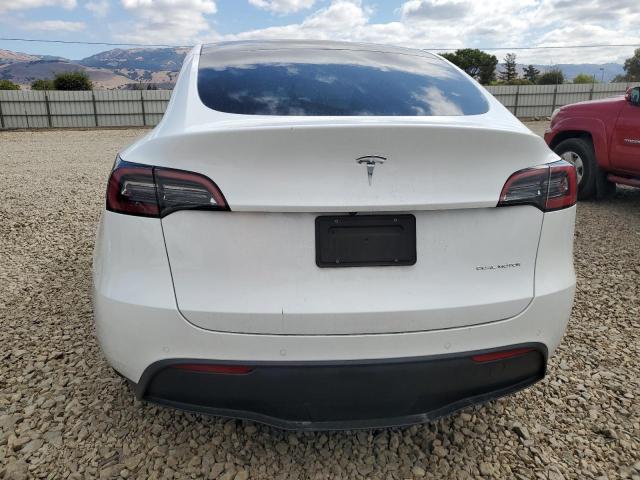 7SAYGAEE9NF536935 - 2022 TESLA MODEL Y Білий фото 6