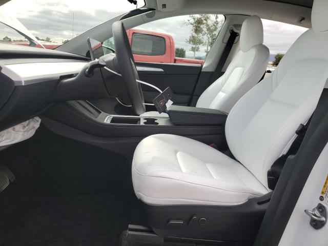 7SAYGAEE9NF536935 - 2022 TESLA MODEL Y Білий фото 7