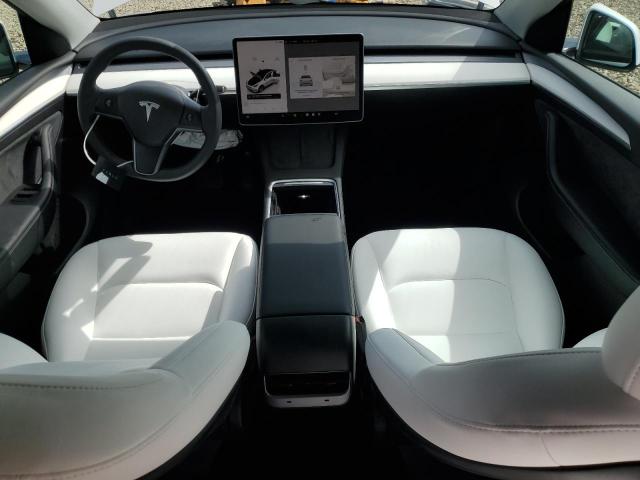 7SAYGAEE9NF536935 - 2022 TESLA MODEL Y Білий фото 8