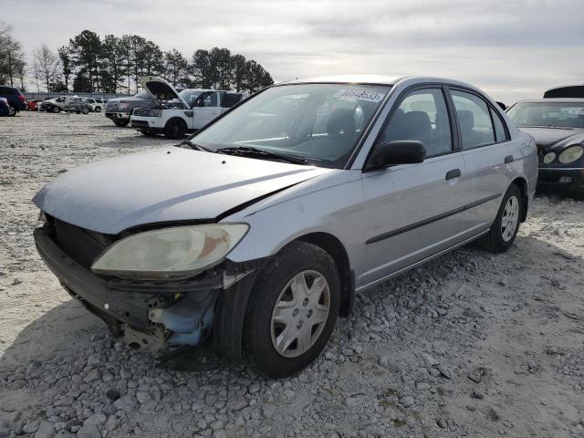 2HGES16334H611599 - 2004 HONDA CIVIC DX VP SILVER photo 1