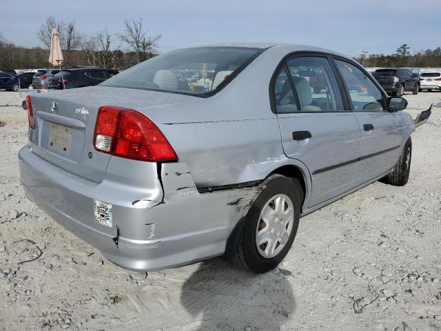 2HGES16334H611599 - 2004 HONDA CIVIC DX VP SILVER photo 3