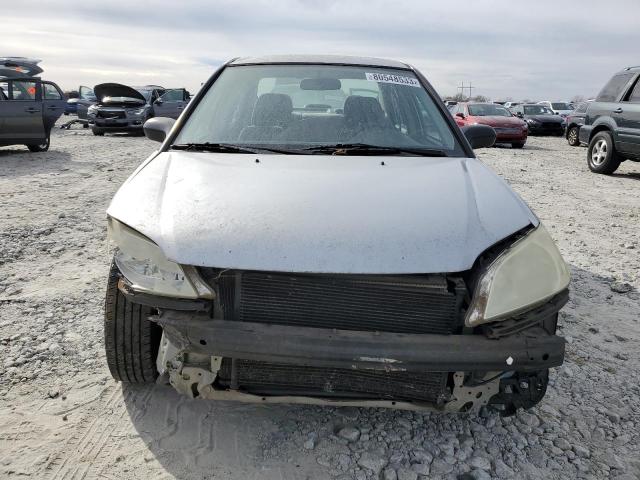 2HGES16334H611599 - 2004 HONDA CIVIC DX VP SILVER photo 5