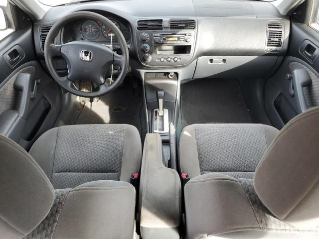 2HGES16334H611599 - 2004 HONDA CIVIC DX VP SILVER photo 8