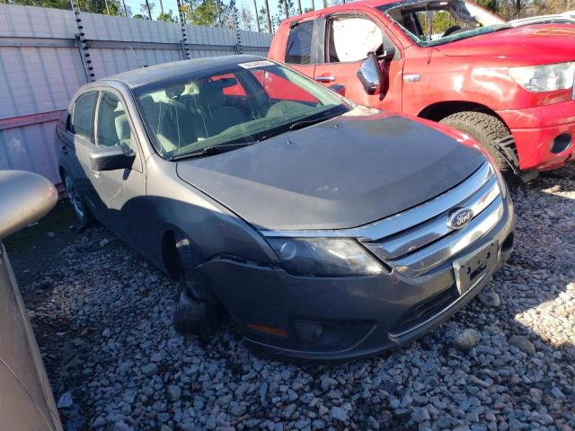 3FAHP0HA2BR239229 - 2011 FORD FUSION SE GRAY photo 4