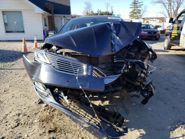 3LN6L2G92DR813391 - 2013 LINCOLN MKZ GRAY photo 5