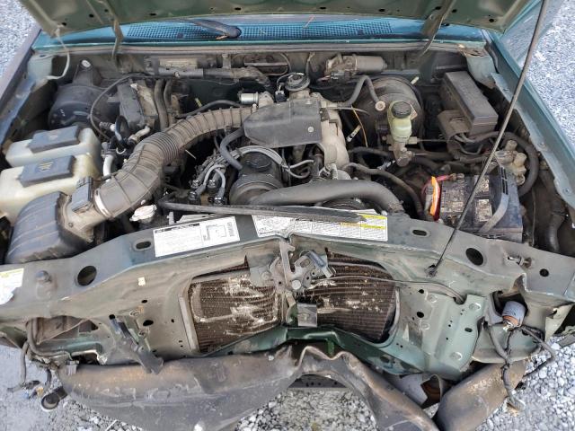 1FTYR10CXXUB00313 - 1999 FORD RANGER GREEN photo 11