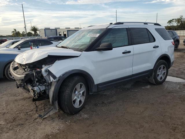 1FM5K8B84DGA47431 - 2013 FORD EXPLORER WHITE photo 1