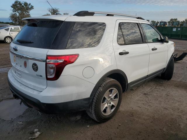 1FM5K8B84DGA47431 - 2013 FORD EXPLORER WHITE photo 3