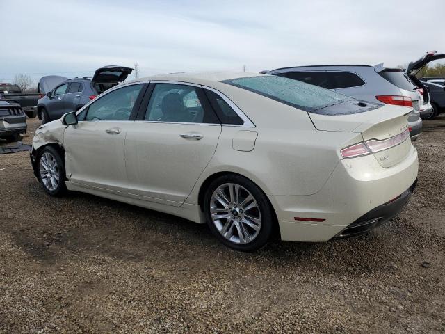 3LN6L2J99GR611564 - 2016 LINCOLN MKZ CREAM photo 2