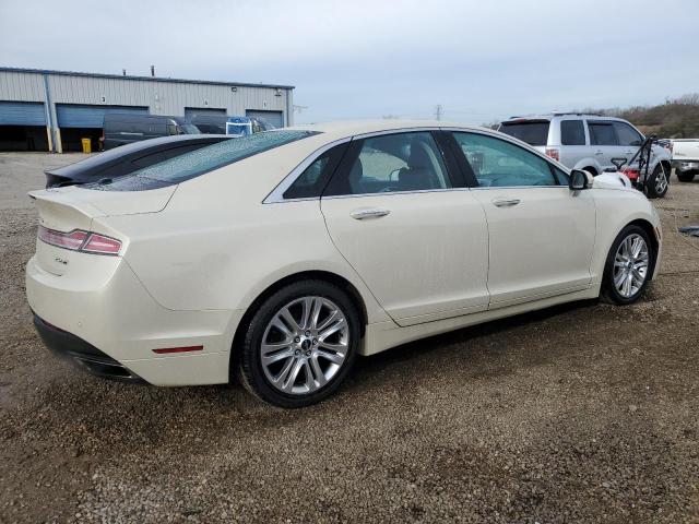 3LN6L2J99GR611564 - 2016 LINCOLN MKZ CREAM photo 3