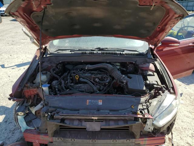 3FA6P0HR1DR181890 - 2013 FORD FUSION SE BURGUNDY photo 11